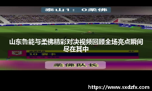山东鲁能与柔佛精彩对决视频回顾全场亮点瞬间尽在其中